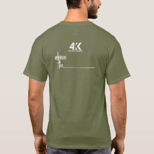 Teamlogo im 4. Quartal auf verlassen Seite mit 2 L T-Shirt