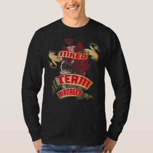 Teammanager Inkted Skull & Rote Rosen Tattoo T-Shirt