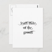 Teammitglied Postkarte (Vorne/Hinten)