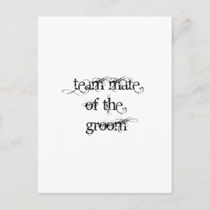 Teammitglied Postkarte