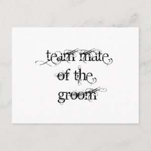 Teammitglied Postkarte