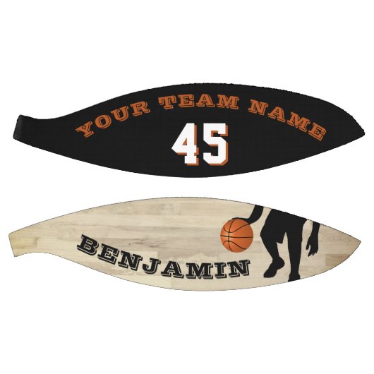 Teamname des benutzerdefinierten Spielers Holzfußb Basketball (Panele)