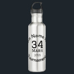 Teamname hier Name Turnierjahr hinzufügen Edelstahlflasche<br><div class="desc">Gestaltung</div>
