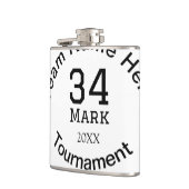 Teamname hier Name Turnierjahr hinzufügen Flachmann (Links)