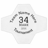 Teamname hier Name Turnierjahr hinzufügen Fußball (Flach)