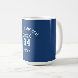 Teamname Spielername Datum Sports Männer Kaffeetasse