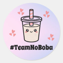 #TeamNoBoba Kein Ball Bubble Tea Boba Geschlechter