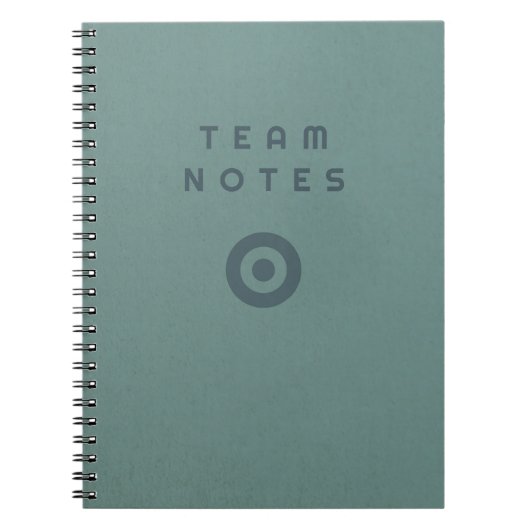 Teamnotizen notizblock (Vorderseite)