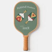 Teampickleball-Paddle personalisieren Pickleball Schläger (Rückseite)