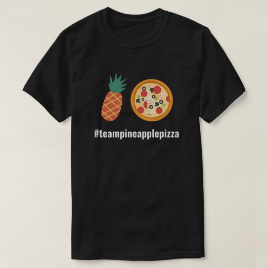 #TeamPineapplePizza T-Shirt (Design vorne)