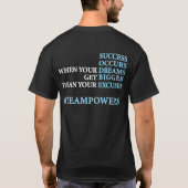 #Teampowers T-Shirt (Rückseite)