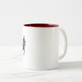 TeamRopers 200 Zweifarbige Tasse (VorderseiteRechts)