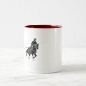 TeamRopers 200 Zweifarbige Tasse (Mittel)