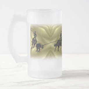 TeamRopers 203 Mattglas Bierglas