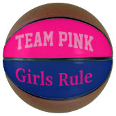 Teamrosa Basketball (Vorderseite)