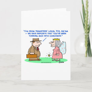 Teamstersmäusekutscher Aschenputtel Karte