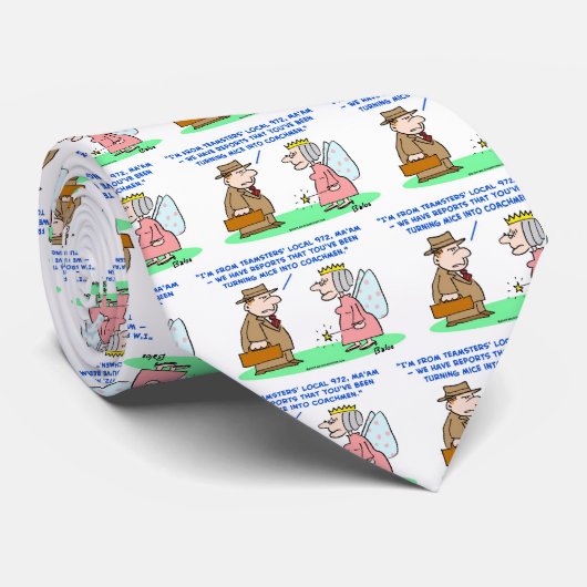 Teamstersmäusekutscher Aschenputtel Krawatte (Gerollt)