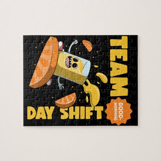 Teamtagsverschiebung Puzzle (Horizontal)