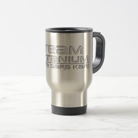 TeamTitanium Tasse (VorderseiteRechts)