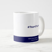 #TeamTrent 20 oz Coffee Mug Jumbo-Tasse (Vorderseite Rechts)