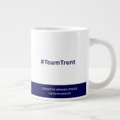 #TeamTrent 20 oz Coffee Mug Jumbo-Tasse (Rechts)
