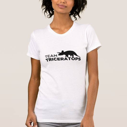 Teamtriceratops-Damen-T - Shirt (Vorderseite)