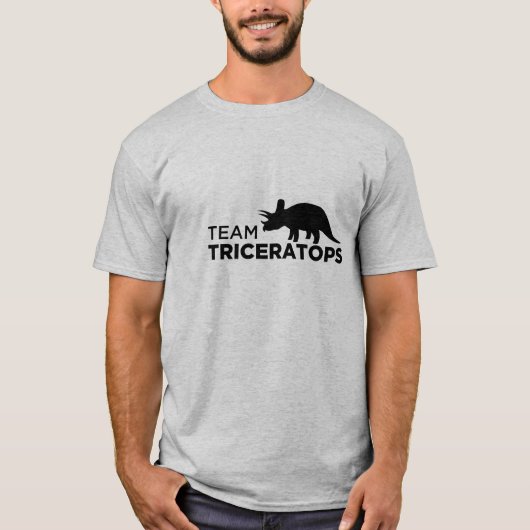 Teamtriceratops-T - Shirt (Vorderseite)