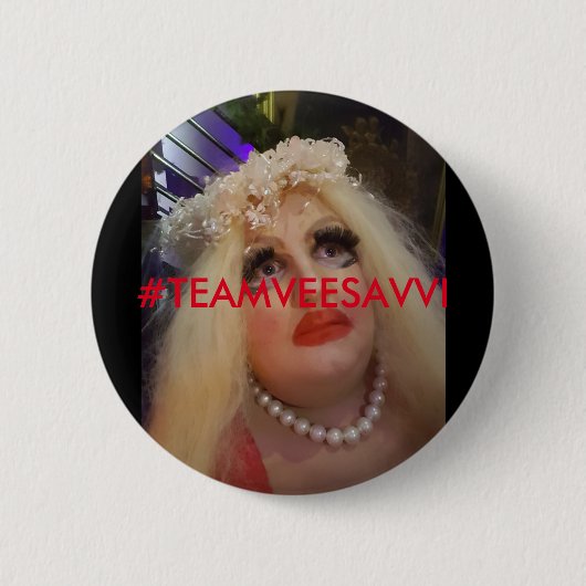 #TEAMVEESAVVI Abzeichen Button (Vorderseite)