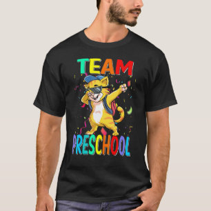 Teamvorschulkatz zurück in die Schule T-Shirt