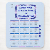 Teamwork 2022 Blue Mouse Pad Mousepad (Vorne)