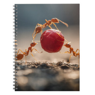 Teamwork Ants Notebook Notizblock