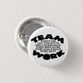 TEAMWORK BUTTON (Vorne & Hinten)