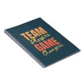 Teamwork Company Business Colleague Geschenke Notizblock (Rechte Seite)