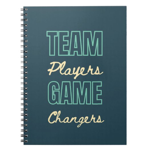 Teamwork Company Business Office Geschenke Notizblock (Vorderseite)