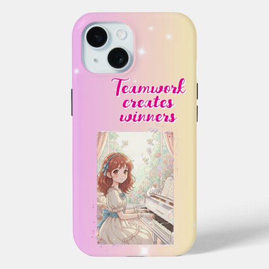 Teamwork creates winners Case-Mate iPhone hülle (Rückseite)