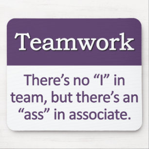 Teamwork-Definition Mousepad