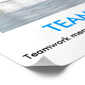 TEAMWORK-Demotivationspaket Poster (Ecke)
