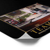 Teamwork Desk Kitty Mini Poster (Ecke)