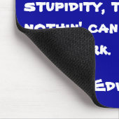 Teamwork - Edward Abbey- Mousepad (Ecke)