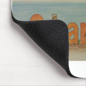 Teamwork errichtet Charakter Mousepad (Ecke)