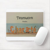 Teamwork errichtet Charakter Mousepad (Mit Mouse)