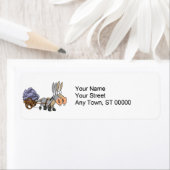 Teamwork Esel Maultiere Cartoon (Insitu)