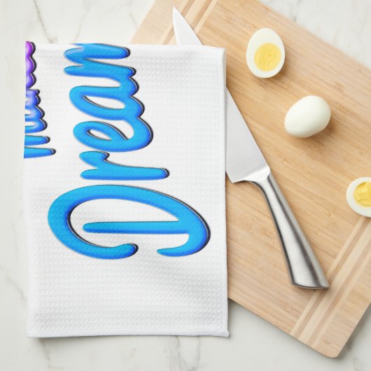 Teamwork Geschirrtuch (Viertel Falte)