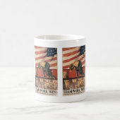 Teamwork gewinnt kaffeetasse (Mittel)