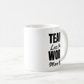 Teamwork Inspiration Mitarbeiter Office Corporate Kaffeetasse (VorderseiteRechts)