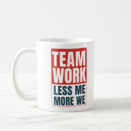 Teamwork Inspiration Zitat Mitarbeiter Geschenk Kaffeetasse