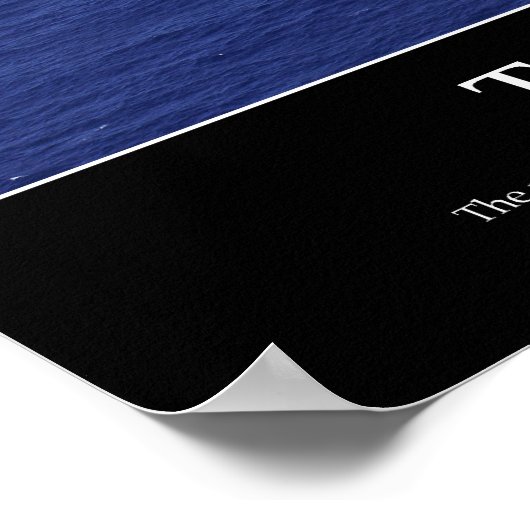 Teamwork: Inspiration Zitat Poster (Ecke)