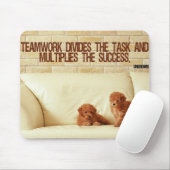 Teamwork inspirierend Mousepad (Mit Mouse)