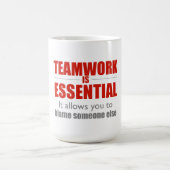Teamwork ist wesentlich kaffeetasse (Mittel)