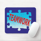 Teamwork Jigsaw Puzzle Mouse Pad Mousepad (Mit Mouse)